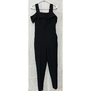 New York & Company Black Off The Shoulder Jumpsuit Women’s Size XS